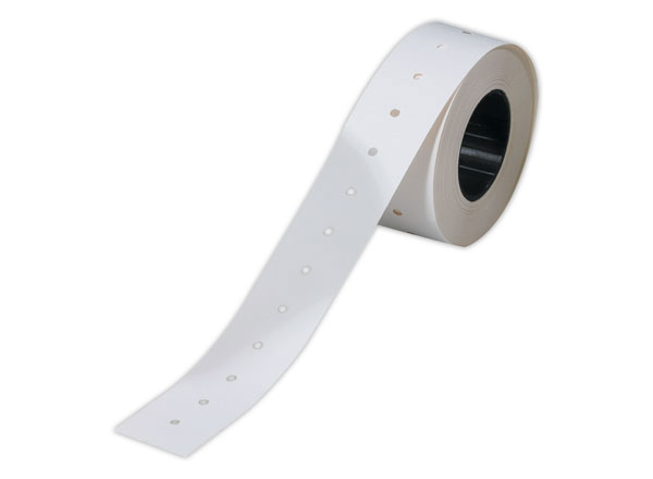 1 Lot de 6 Rouleaux de 1000 étiquettes 21x12mm blanc pour pince 146492