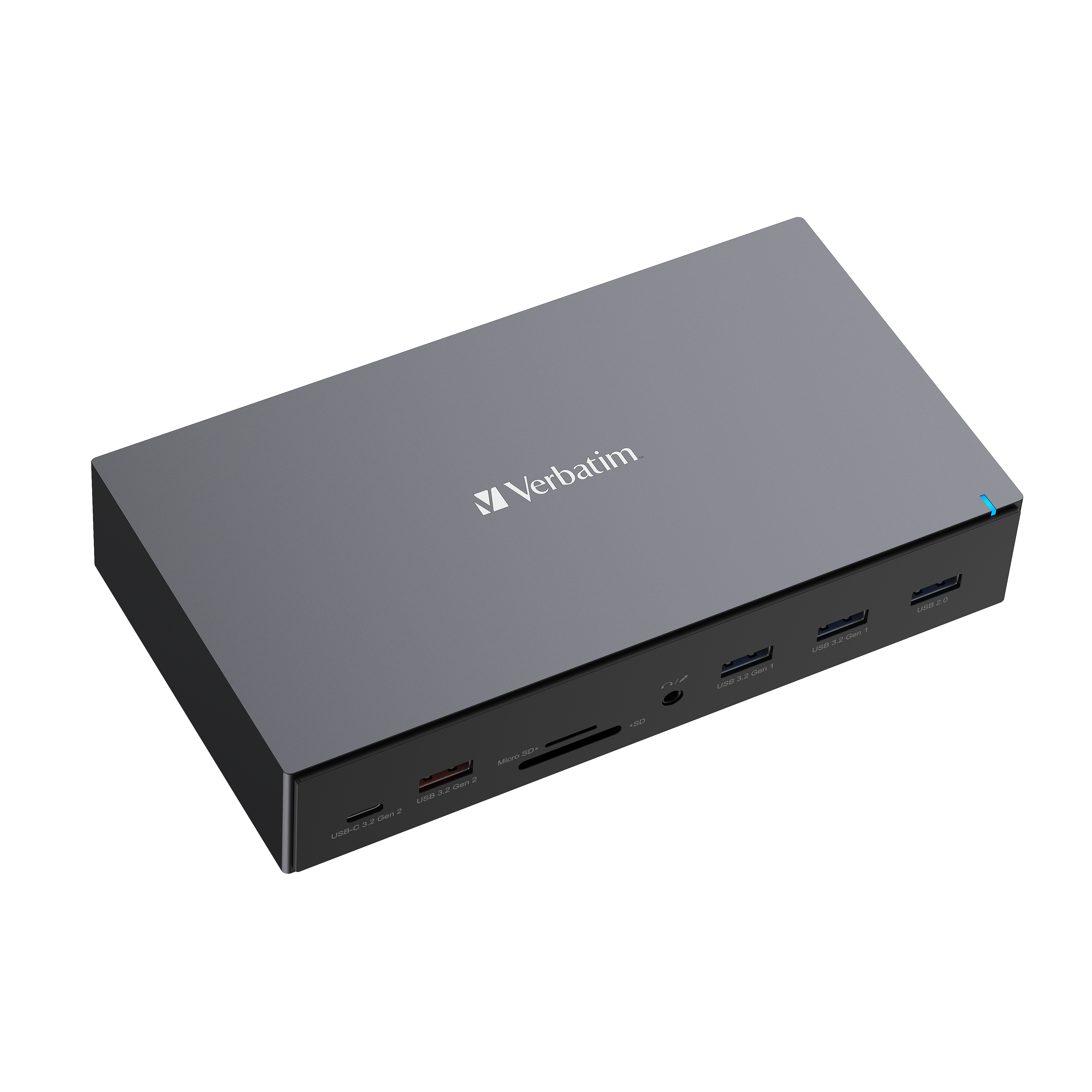Verbatim Pro - Station d'accueil - USB-C - 2 x DP, 3 x HDMI - 1GbE - 120 Watt