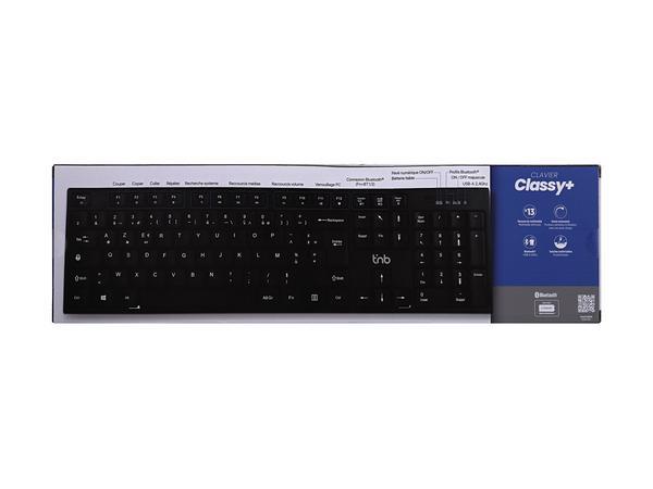 1 Clavier Bluetooth rechargeable - Noir