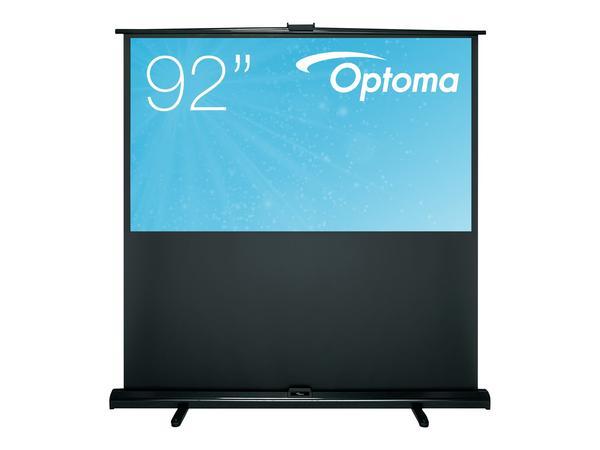 OPTOMA DP-9092MWL Ecran de projection Portable 92" - 16:9 - 203 x 114,5cm - Gain 1.0