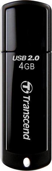 TRANSCEND 4Go Clé USB 2.0 - Noir