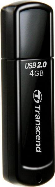 TRANSCEND 4Go Clé USB 2.0 - Noir