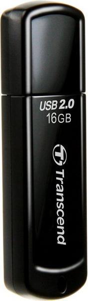 TRANSCEND 16Go Clé USB 2.0 - Noir
