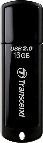 TRANSCEND 16Go Clé USB 2.0 - Noir