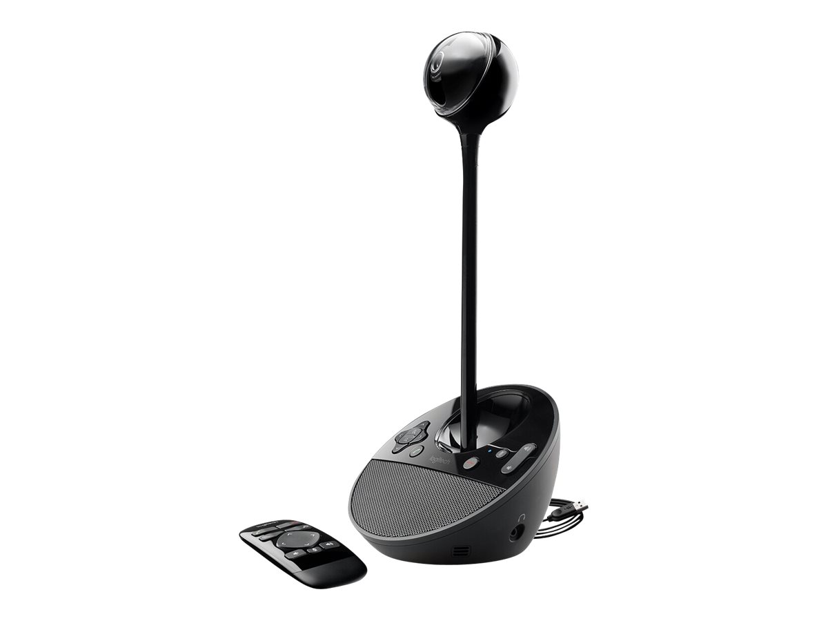 LOGITECH BCC950 ConferenceCam Webcam PTZ colour 1920 x 1080 audio USB 2.0 H.264