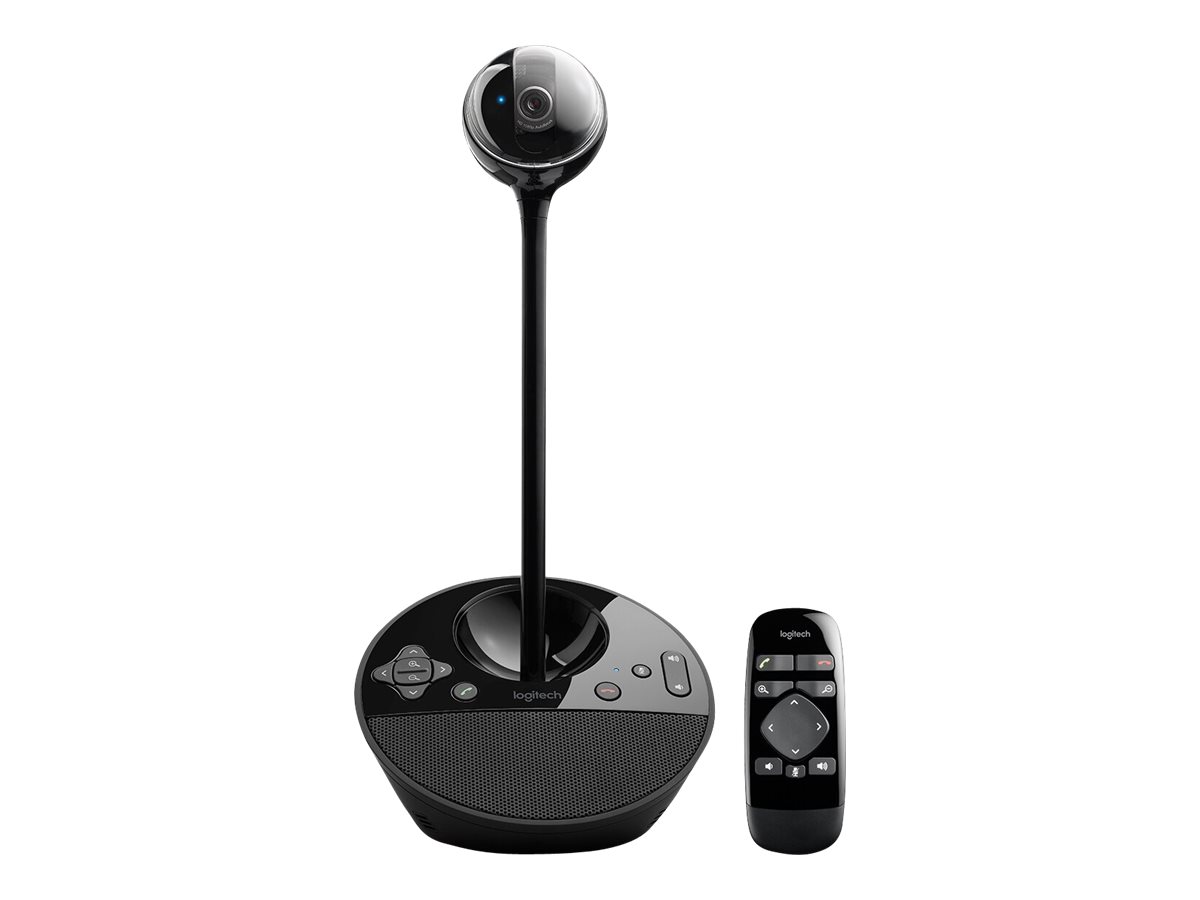 LOGITECH BCC950 ConferenceCam Webcam PTZ colour 1920 x 1080 audio USB 2.0 H.264