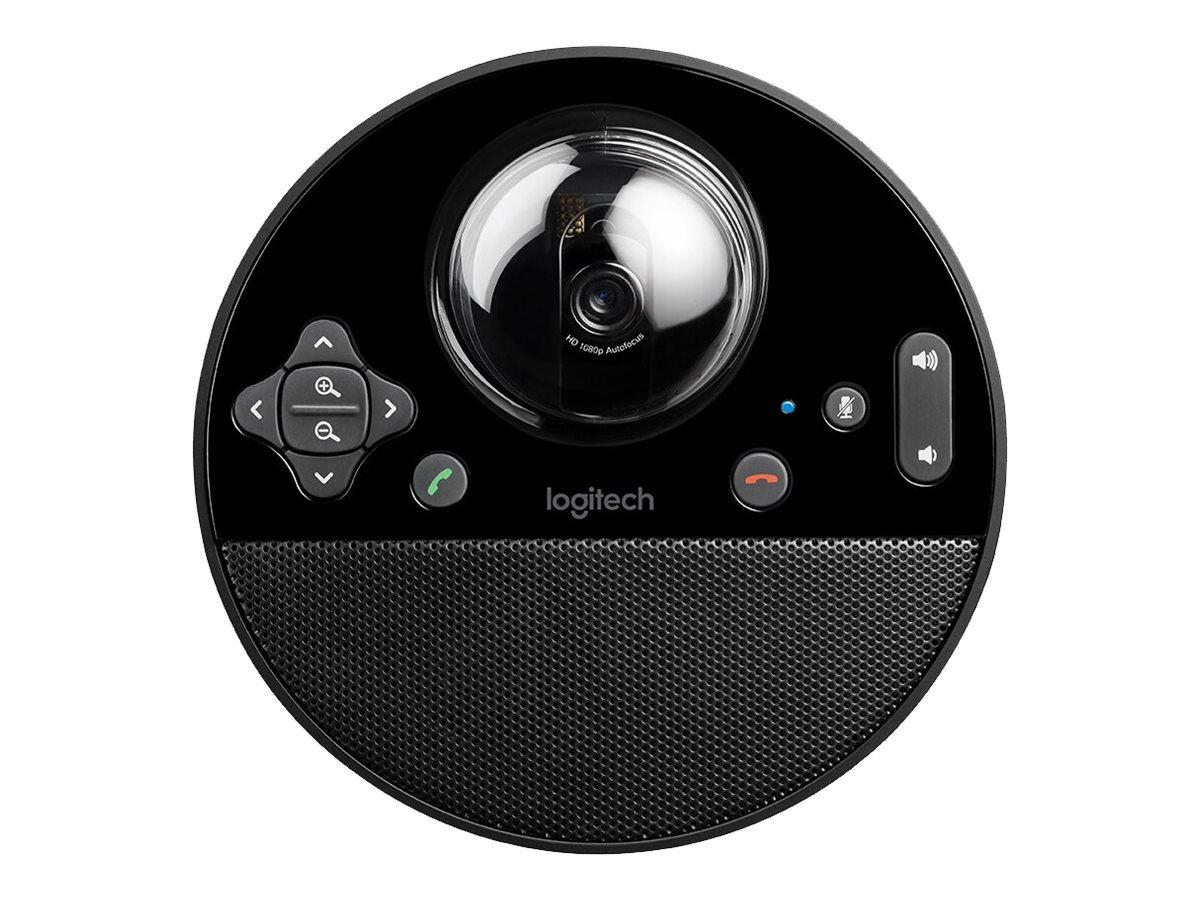 LOGITECH BCC950 ConferenceCam Webcam PTZ colour 1920 x 1080 audio USB 2.0 H.264