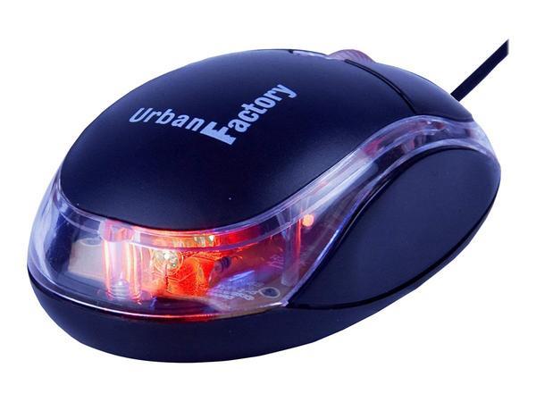 URBAN FACTORY mini souris filaire optique filaire sur port USB