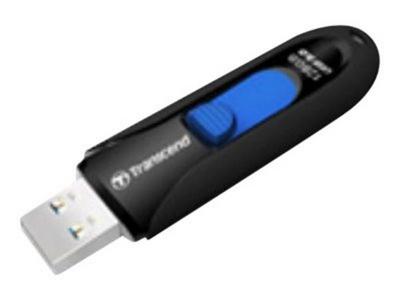 TRANSCEND 32Go Clé USB USB 3.1 Gen 1 Sans Capuchon - Noir
