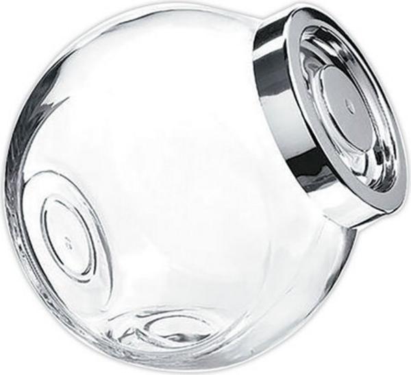 1 Pot bonbonnière verre 2,2 litres et couvercle