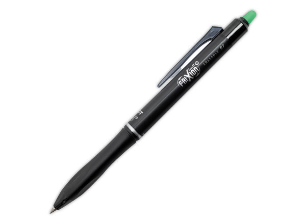 1 Stylo encre effaçable frixion ball + vert
