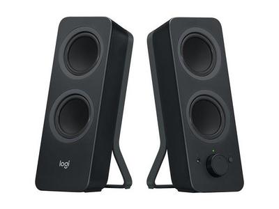 LOGITECH Z207 Speakers for PC 2.0-channel wireless Bluetooth 5 Watt Total black
