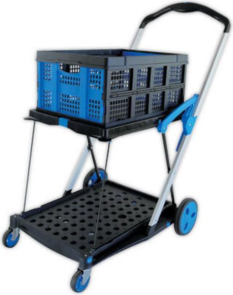 1 Chariot pliant double plateaux