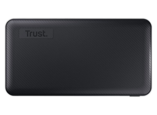 1 Batterie externe Powerbank Trust PrimoEco 10.000 mAh - Noir