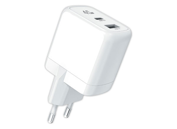 1 Chargeur secteur GAN 2 ports USB 45W