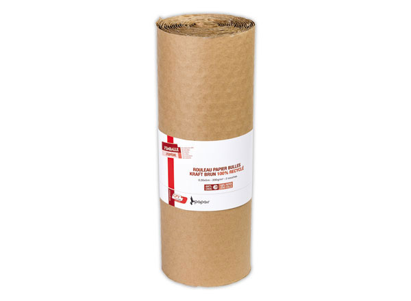 1 Rouleau bulle papier recyclé  0,35X5M- GPV Pack'n Post