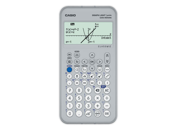 1 Calculatrice scolaire Casio Graph Light