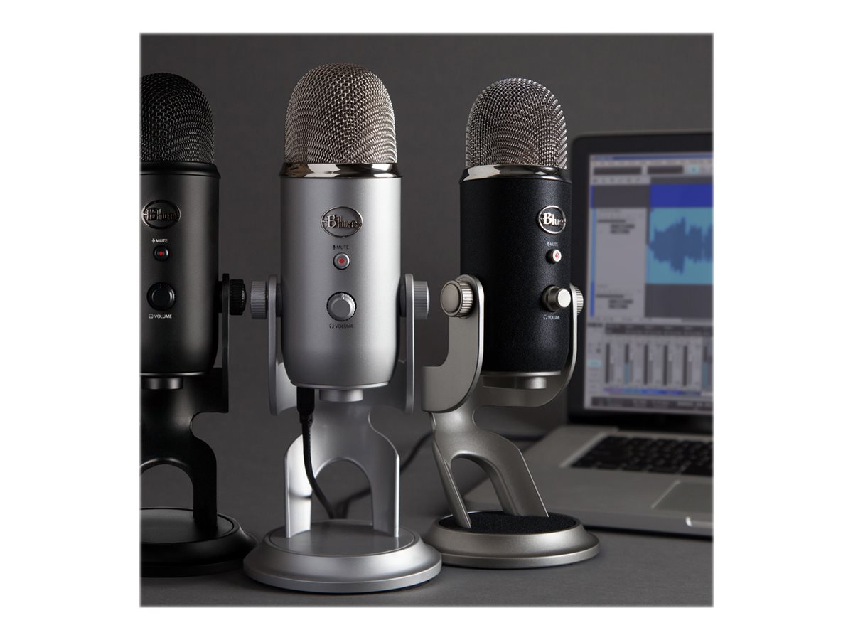 LOGITECH Blue Microphones Yeti 10Year Anniversary Edition microphone USB silver