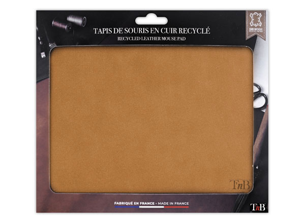 1 Tapis de souris en cuir recyclé