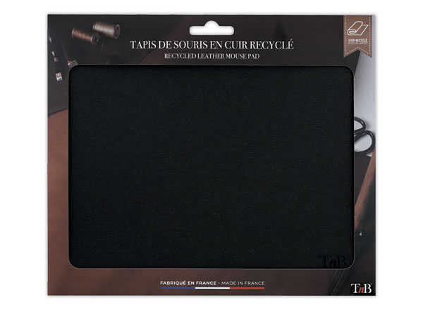 1 Tapis de souris en cuir recyclé