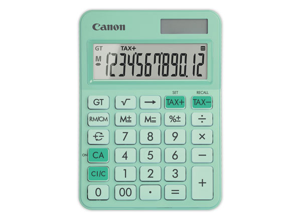 1 Calculatrice Canon LS 125KB Verte 12 chiffres
