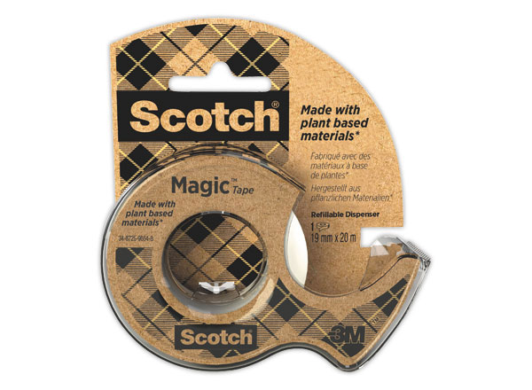 1 Dévidoir Scotch® Magic¿ recyclé 19 mm x 20 m