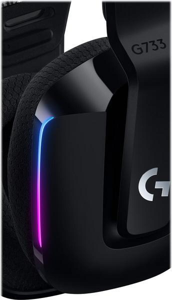 LOGITECH G G733 LIGHTSPEED Wireless RGB Gaming Headset Headset full size 2.4 GHz wireless black