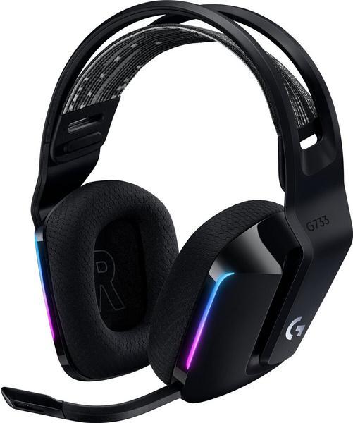 LOGITECH G G733 LIGHTSPEED Wireless RGB Gaming Headset Headset full size 2.4 GHz wireless black