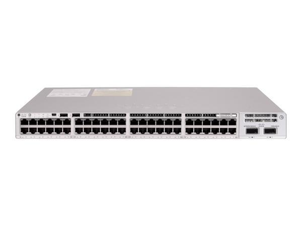 CISCO Catalyst 9200 48-port 8xmGig PoE+ Network Essentials DNA subscription required