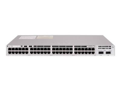 CISCO Catalyst 9200 48-port 8xmGig PoE+ Network Essentials DNA subscription required