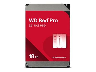 WD Red Pro 18To 6Gb/s SATA 512Mo Cache Internal 3.5p HDD bulk