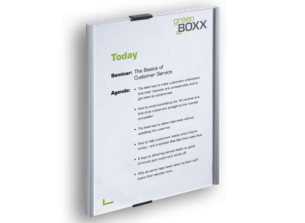 1 Plaque de porte format A4 - L 29,7 x H21 cm