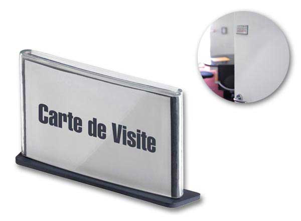 1 Plaque de porte carte de visite Cinatur