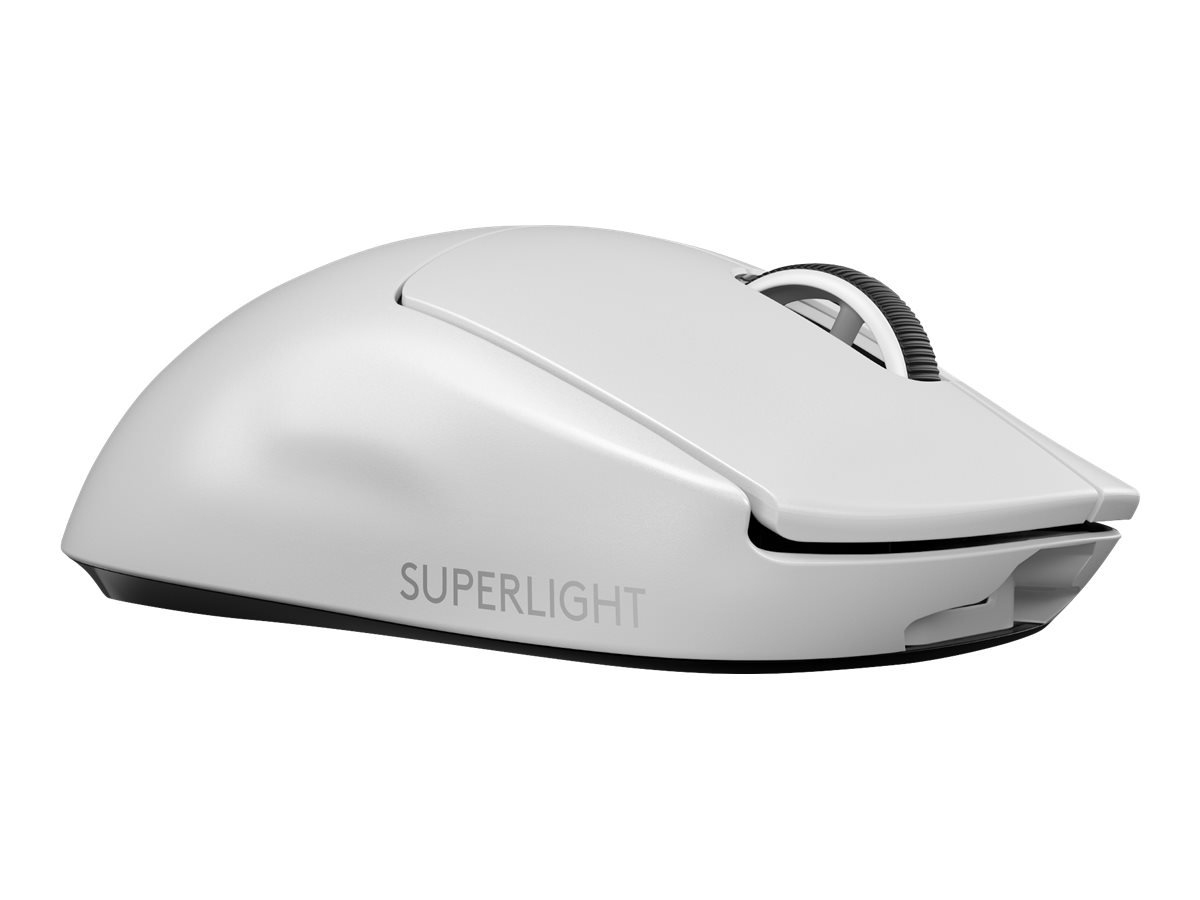 LOGITECH PRO X SUPERLIGHT Wireless Gaming Mouse Mouse optical 5 buttons wireless 2.4 GHz USB LIGHTSPEED receiver white