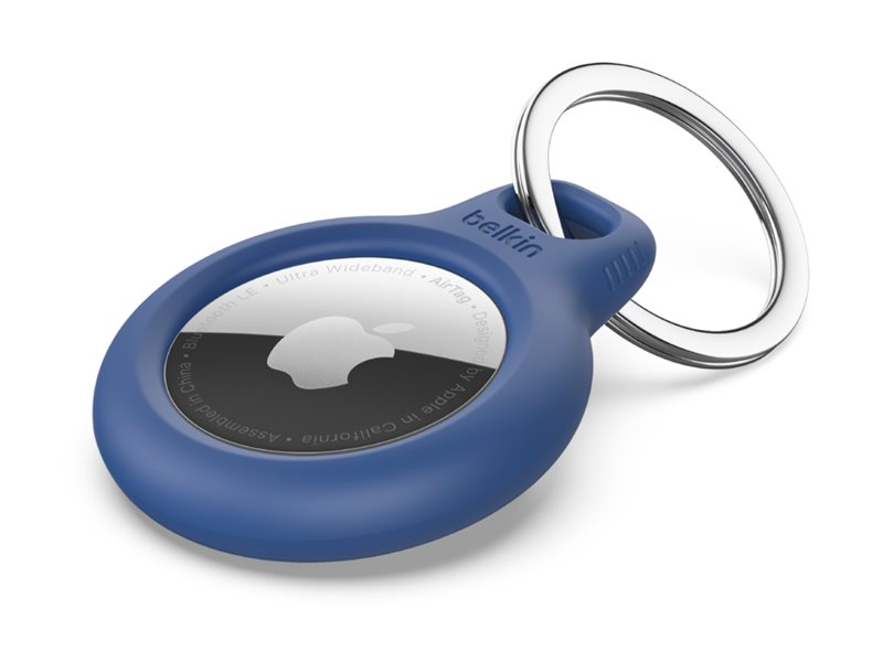 BELKIN Airtag Protection avec porte-clés Bleu