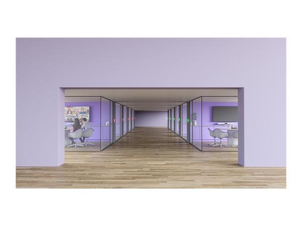 LOGITECH Tap Scheduler Purpose-Built Scheduling Panel for Meeting Rooms Video conferencing device Zoom Certified