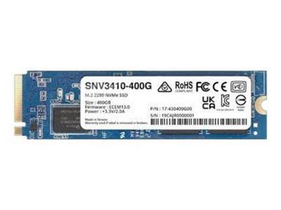 SYNOLOGY SNV3410 400Go M.2 NVMe SSD PCIe 3.0 x4 3000Mo/s read 750Mo/s write
