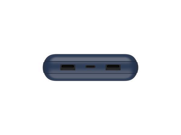 BELKIN Powerbank 20K 15W USB-C + 2 USB-A Bleu
