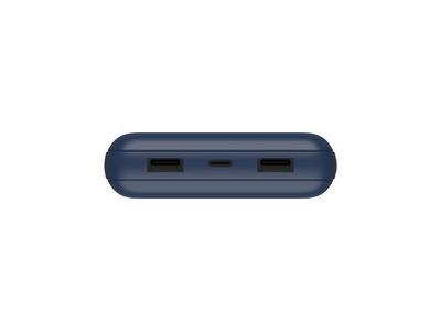 BELKIN Powerbank 20K 15W USB-C + 2 USB-A Bleu