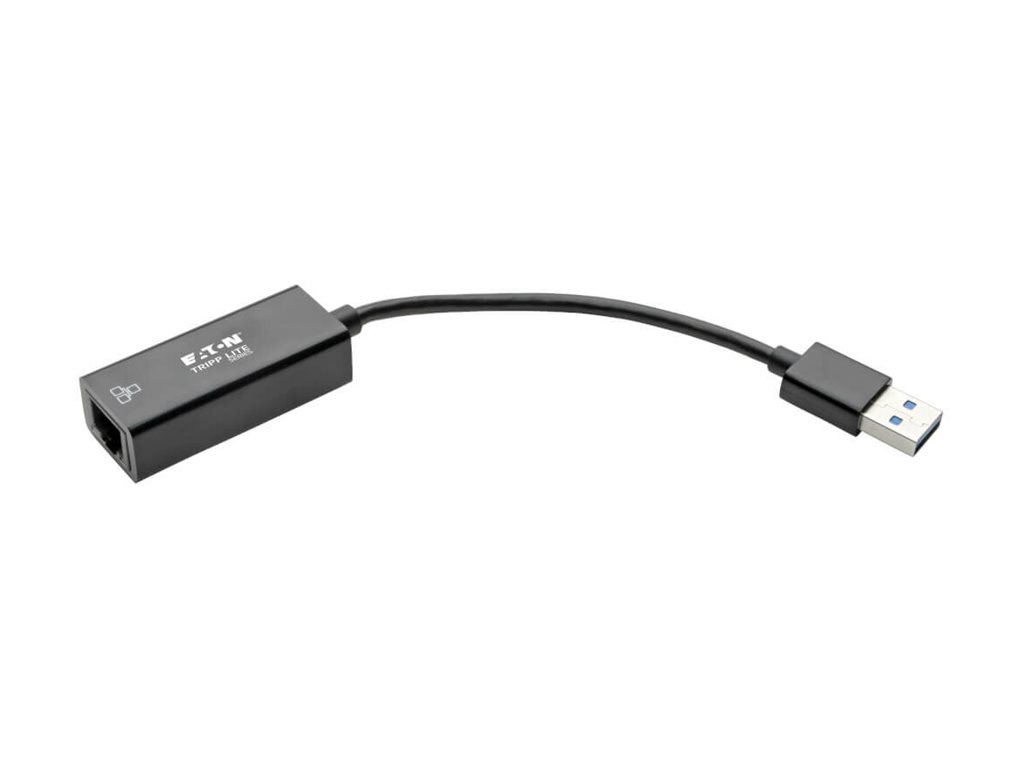 EATON TRIPPLITE USB 3.0 to Gigabit Ethernet NIC Network Adapter 10/100/1000Mbps Black
