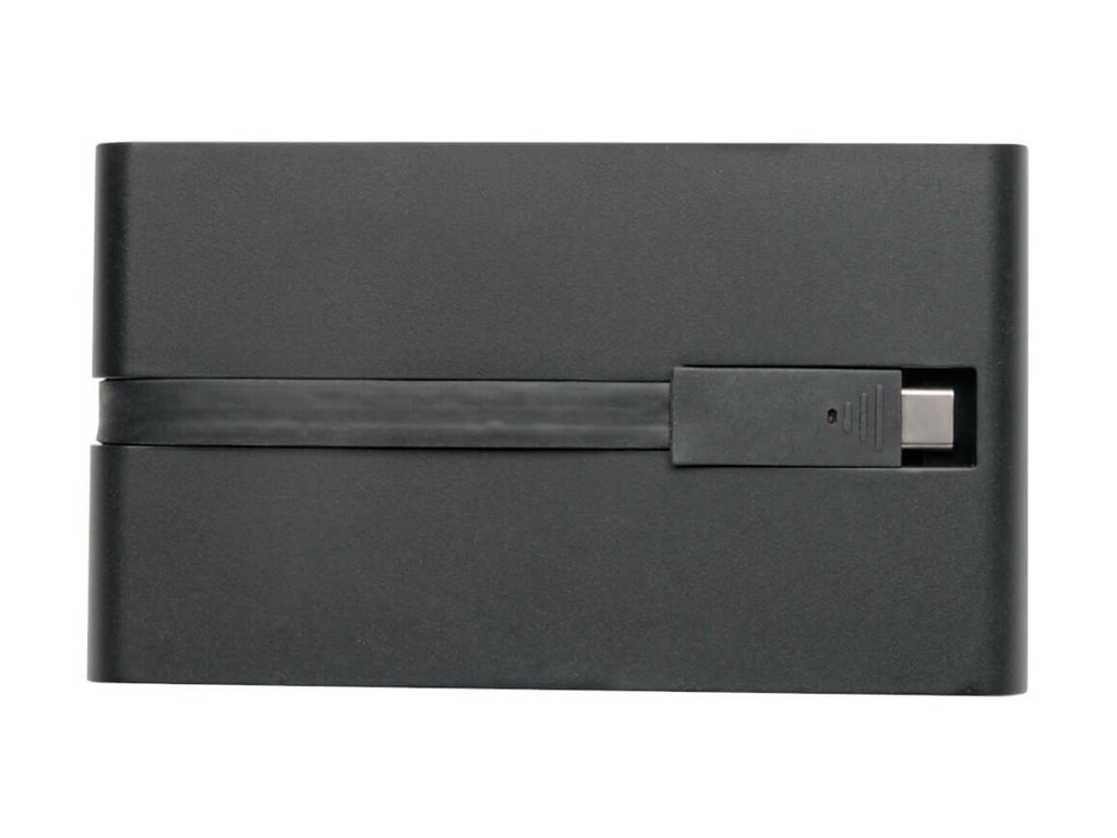 EATON TRIPPLITE USB-C Dock 4K HDMI VGA USB 3.2 Gen 1 USB-A/C Hub GbEemory Card 100W PD Charging
