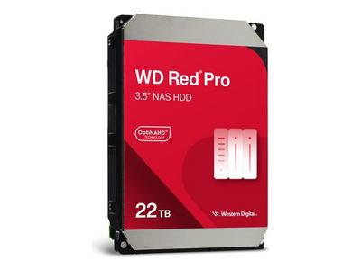 WD Red Pro NAS 22To SATA 6Gb/s HDD 3.5p internal 7200Rpm 512MB Cache 24x7 Bulk