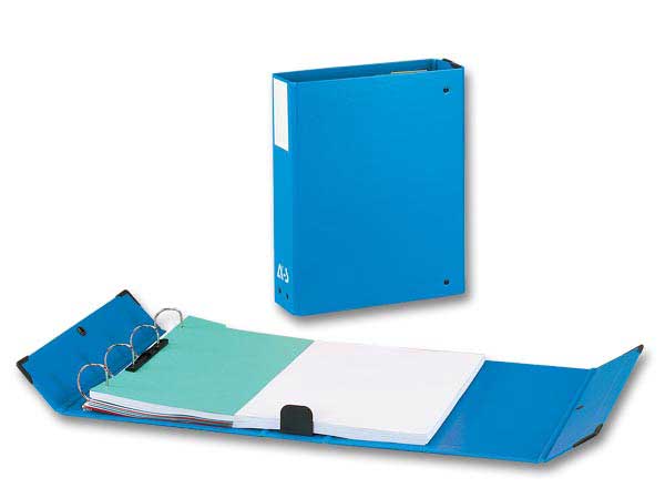 1 Classeur A3 pliable format A4 ARIANEX - bleu