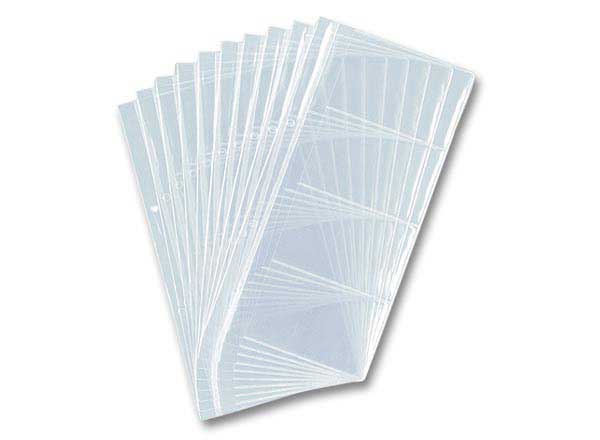 1 Sachet de 10 Pochettes cartes de visite pour classeur DURABLE Visifix petit format