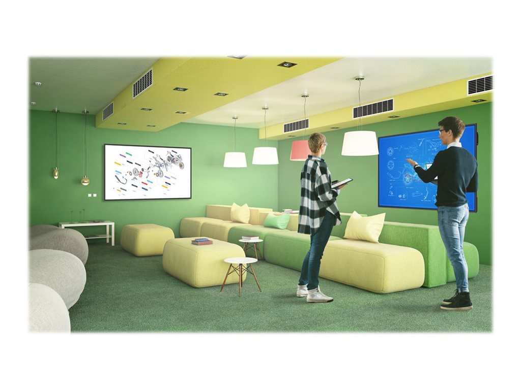 OPTOMA N3551K Ecran LED  4K UHD 24/7 - 4Go/32Go - 450cd/m² - Android 11 - sans fil 2.4G/5G - 3H + USB-C - RJ45
