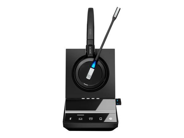 EPOS IMPACT SDW 5016T EU/UK/AUS Wireless DECT Office Headset with base station for phone mobile and PC BT dongle Teams certified