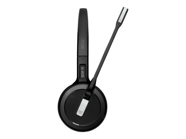 EPOS IMPACT SDW 5016T EU/UK/AUS Wireless DECT Office Headset with base station for phone mobile and PC BT dongle Teams certified