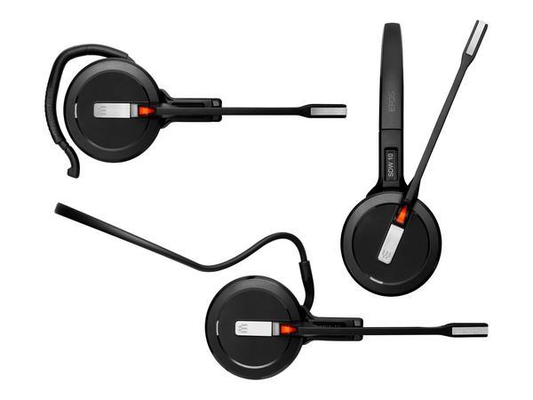 EPOS IMPACT SDW 5016T EU/UK/AUS Wireless DECT Office Headset with base station for phone mobile and PC BT dongle Teams certified