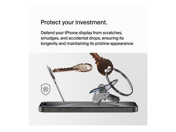 BELKIN ScreenForce Pro UltraGlass2 AM Screen Protection for iPhone 15 Pro