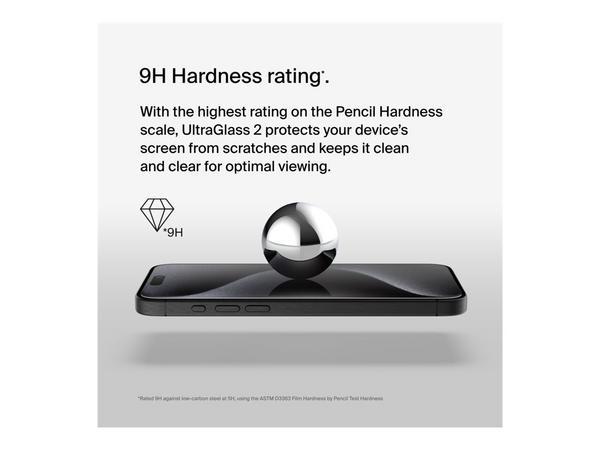 BELKIN ScreenForce Pro UltraGlass2 AM Screen Protection for iPhone 15 Pro Max